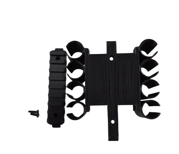 Porte munitions + Rail picatinny 21mmx100mm pour HDS68