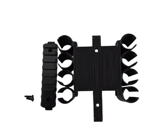 Porte munitions + Rail picatinny 21mmx100mm pour HDS68